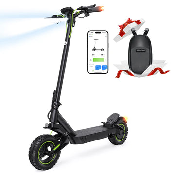 iSinwheel S10Max Electric Scooter, 1000W Motor E-Scooter Up to 37 Miles, 28 MPH Top Speed