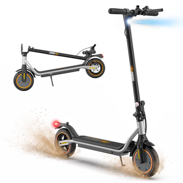 iScooter Adult Electric Scooter Commuter 500W Motor,Foldable Lightweight Design with 21 Mile Range, Cruise Control and LED Display for Urban Travel