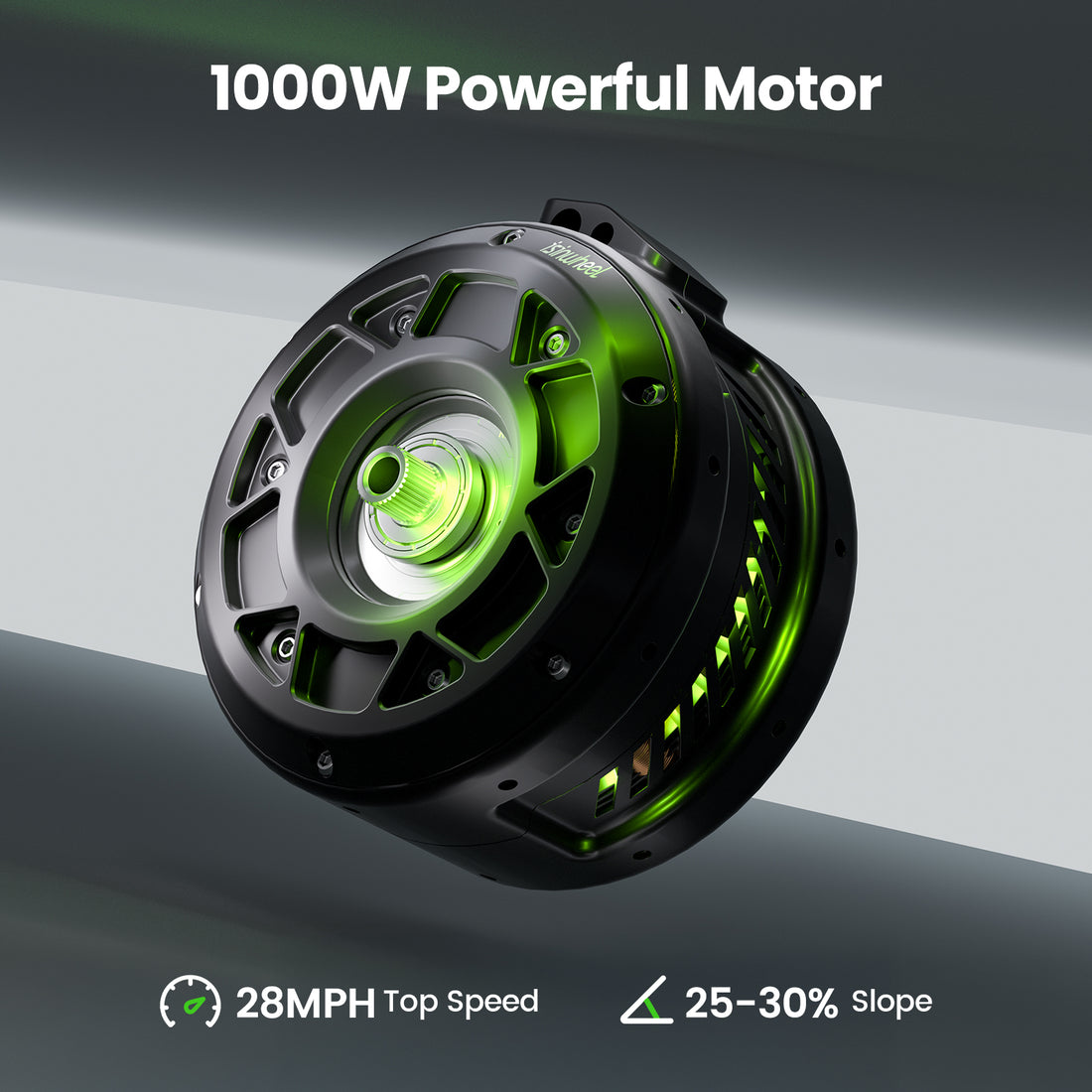 isinwheel Z1 Electric Scooter Adults, 28 MPH Top Speed,1000W Motor E-Scooter Up to 25 Miles, 10” Off-Road Tires, Shock Absorbers & Turn Signal, Foldable Escooter for Adults